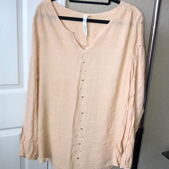 Ny Collection Casual Blouse - Picture 1 of 9